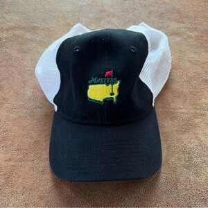 Masters Golf Trucker style Cap Hat with Embroidered Details
